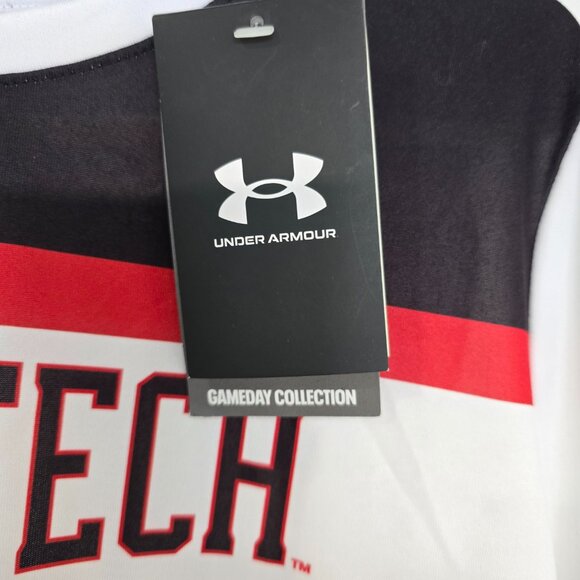Texas Tech Red Raiders Men's Under Armour LS T-Shirt Poly MSRP $45 Medium NWT - Picture 4 of 9